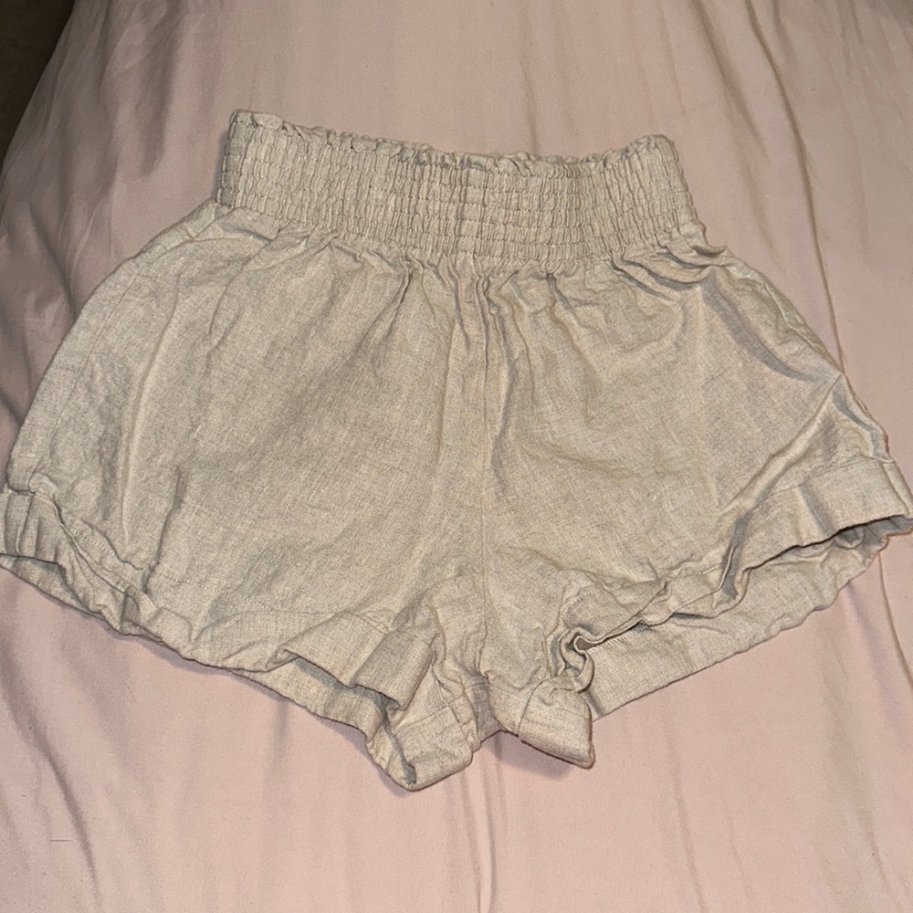 Reformation Nashville Linen Shorts